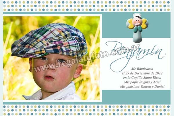 Bautismo Angelito - BA0589  | Imagen del modelo