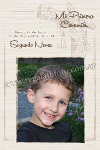 Estampita Fototarjeta - CO0687  | Imagen del modelo